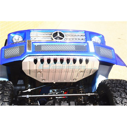Ϻ[#TRX4330FG-BK] Aluminum Front Bumper+Skid Plate For TRX-4/6 Mercedes-Benz[ǰڵ]GPM